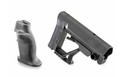 Luth-AR AR-15 MBA-5 Stock And Chubby Pistol Grip Kit Black - $39.95