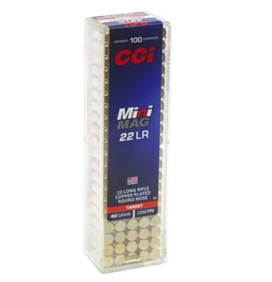 CCI Mini-Mag 22 LR 40 gr CPRN 5000 Rounds Bulk - $449