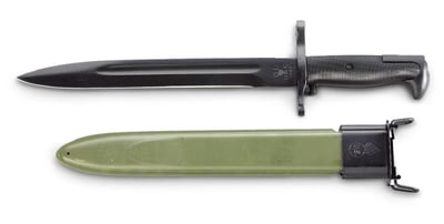 Reproduction M1 Garand Short Bayonet with M3 Scabbard - $40.50 (Buyer’s Club price shown - all club orders over $49 ship FREE)