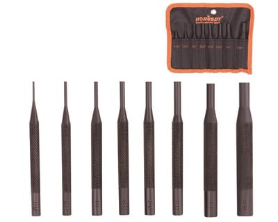 HORUSDY 8 Pieces Pin Punch Set with Holder - $10.89 (Free S/H over $25)