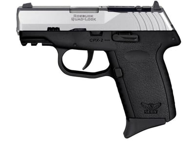 SCCY CPX-2 RDR Gen 3 9mm 3.1" Barrel 10 Rnd Black/Stainless - $210.13 (add to cart to get this price)