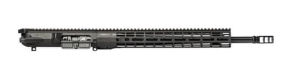 M5 18" .308 Rifle Length Complete Upper w/ 15" ATLAS R-ONE, VG6 GAMMA 762, BREACH Charging Handle, .308 BCG - Anodized Black - $684.99  (Free Shipping over $100)