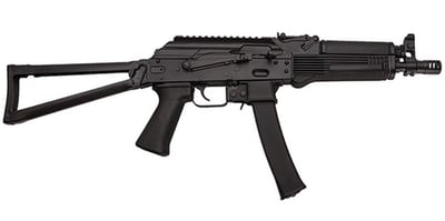 Kalashnikov KR9 SBR 9mm 9.3" Barrel Side Folding Triangle Stock Black 30rd - $974.46 after code "WELCOME20"