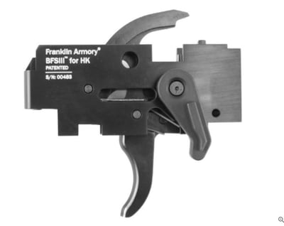 Franklin Armory BFSIII HK-C1 Binary Firing System Curved Trigger - $540.5