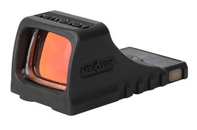 Backorder - Holosun SCS-MOS Reflex Sight 1x Selectable Reticle Solar/Battery Powered for Glock MOS Matte - $349.99 