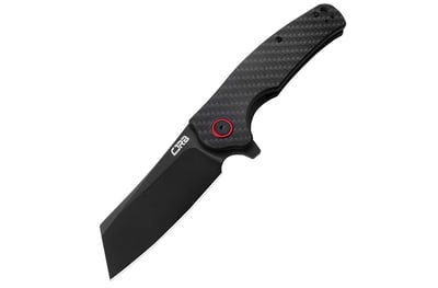 CJRB CUTLERY Folding Knife Crag AR-RPM9 Powder Steel Black PVD Blade Carbon Fiber Handle - $29.99 after $10 clip code & code "3039MZ3Q" at checkout (Free S/H over $25)