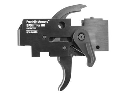 Franklin Armory Binary Trigger BFSIII HK-C1 (HK 91/93/MP5) Curved - $511.99 (e-mail price) 