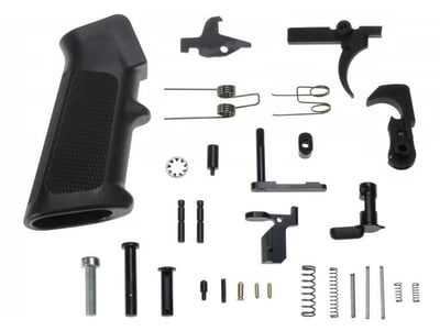 TacFire LPK01USA AR-15 Parts Kit AR-Platform Black A2 Grip Black - $39.99