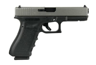 Glock 17 Gen 3 Two Tone 9mm 4.49" Barrel 17-Rounds With 2 Magazines - $488.99 ($9.99 S/H on Firearms / $12.99 Flat Rate S/H on ammo)