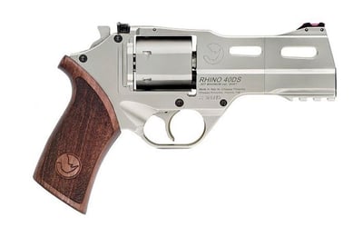 Chiappa Rhino 40DS .357 Magnum 4" Revolver, Stainless - $1199.99