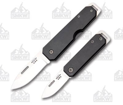 Bear & Son Slip Joint Folder Combo Black - $11.99 (Free S/H over $75, excl. ammo)