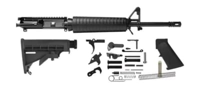 Del-Ton AR-15 Mid-Length Carbine Kit 5.56x45mm NATO 1 in 9" Twist 16" Chrome Lined Medium Contour Barrel - $424.84