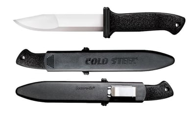 Cold Steel Peace Maker II Fixed Blade Tactical Knife 5.5" Clip Point 4116 Stainless Steel Blade Polymer Handle Black - $22.39 + Free S/H over $49 