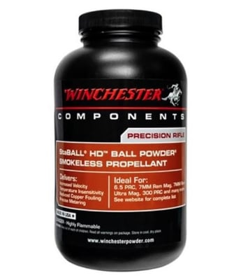 Winchester Staball HD Rifle Powder 1 Pound - $52.99 (Free S/H over $99)