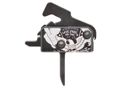 Rise Armament Super Sporting Drop-In Trigger Group with Anti-Walk Pins AR-15 Single Stage Live Free or Die - $83.31 (Free Shipping on $100+ Orders)