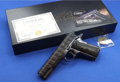 Collectible 1 of 300 made Cnc Firearms CNCGATOR45 Colt Government Gator - $3399.95