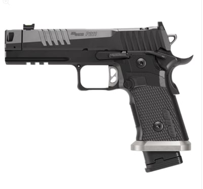 NEW HOT ITEM Sig Sauer 211F9GTO10 P211 GTO Full Size 9mm Luger 10+1 4.40" Black Bull Barrel w/MACH3D Compensator, Black Nitron Stainless Steel Optic Ready/Serrated Slide, Black Nitron Stainless Steel Frame w/Picatinny Rail, G10 Grip Panels Grip - $2249 