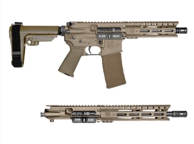 In stock SALE Diamondback DB195AK061 DB15 5.56/300BLK 30rd 7"/10" Black Nitride Flat Dark Earth Flat Dark Earth Magpul Grip - $884 