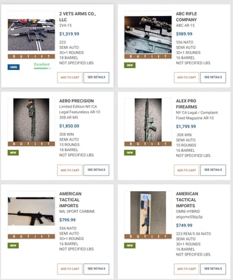 Semi Automatic Rifles - New And Used @ Guns.com  ($7.99 Shipping On Firearms)