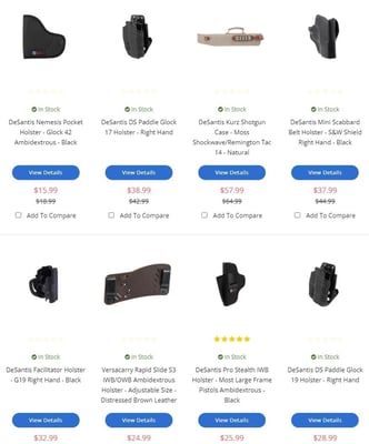 All Holster Products on Sale