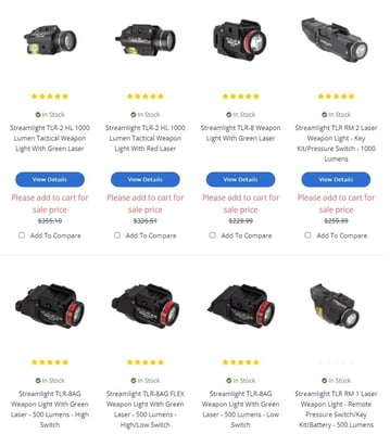 All Streamlight Products on Sale