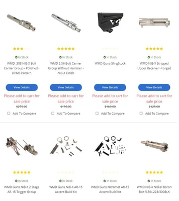 All WMD Gun Products on Sale