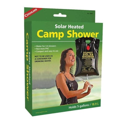 Solar-Heated Camp Shower (5 gallon) - $8.95 (Free S/H over $99)