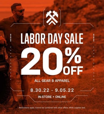 5.11 Tactical Labor Day Sale - 20% Off Sitewide (no code needed) (Free S/H over $99)