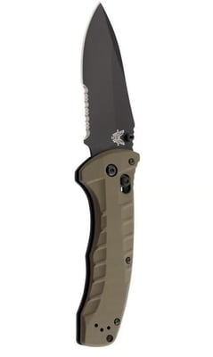 Benchmade 980SBK Turret Serrated Folding Knife (Olive Drab Handle) - $182.70 w/code "FC30" (Free S/H)