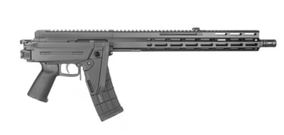 Foxtrot Mike Semi Auto 5.56/ .223 MIKE102 16" Rifle, 15" MLOK, Rock N Lock AK Magazine Lower, Magpul Zhukov Adjustable Folding Stock, Forward Charging Handle - $749.99 