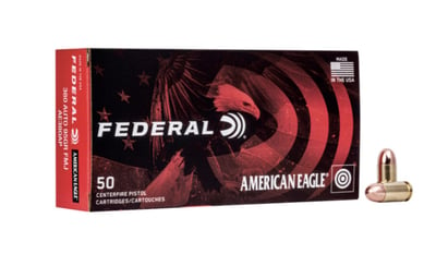 Federal American Eagle 380ACP 95 Grain Full Metal Jacket - $375 (Free S/H)