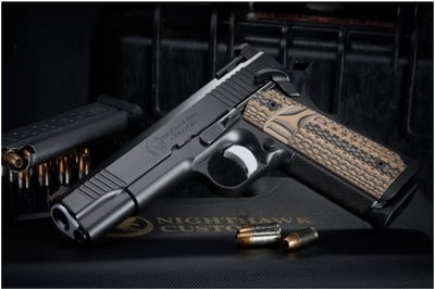 Nighthawk Custom War Hawk 9mm 5" Barrel 10-Round Nitride Brown - $3544.20 + Free Shipping