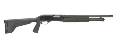 Stevens 320 Pump Action 12 Ga 18.5" 5 Rds 3" Chamber Pistol Grip Stock Black Finish - $149.99  ($7.99 Shipping On Firearms)