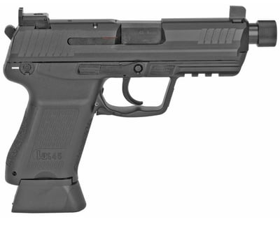 H&K HK45CT Compact Tactical V1 45 ACP 4.57" 10+1 Black Black Interchangeable Backstrap Grip - $776.07 (add to cart price)