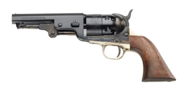 Pietta 1851 Navy Black Powder Revolver 36 Caliber Barrel Case Hardened Steel Frame Blue - $307.1