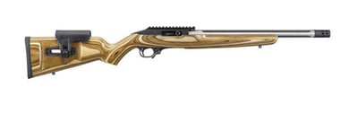 Ruger 10/22 Custom Shop Competition Rifle Black Anodized/Stainless 16.12" - $799.99 