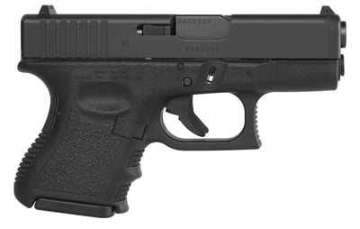 Glock G28 380 ACP, 3.4" Barrel, Black Slide, Polymer Grips, 10rd (TALO Exclusive) - $499