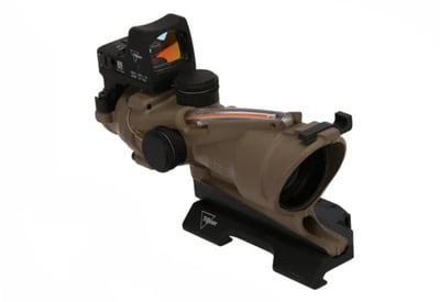 Trijicon ACOG 4x32 Scope FDE with RMR Type 2 Dual Illuminated Crosshair Red - $1363.99 after code "SAVE12" 