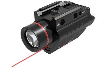 Feyachi LF-38 Red Laser Flashlight Combo 200 Lumen Weapon Light with Picatinny Rail Mount - $37.99 (Free S/H over $25)