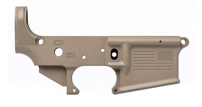 AR15 Stripped Lower Receiver, Special Edition: Freedom FDE Cerakote - $101.14 after code "WGL"  (Free Shipping over $100)