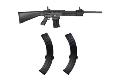 Garaysar 1919 Match Pro 12 Gauge Shotgun Semi-Auto & Rock Island Armory VR Series 12 Ga 19 Rd Steel Magazine - $239.99