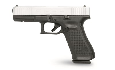 Glock 17 Gen5 9mm 4.48" Barrel Cerakote Silver Slide 17+1 Rounds - $529.99 after code "ULTIMATE20" (Buyer’s Club price shown - all club orders over $49 ship FREE)