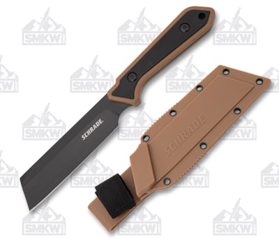 Schrade Cleaver Fixed Blade Knife - $21.99 (Free S/H over $75, excl. ammo)