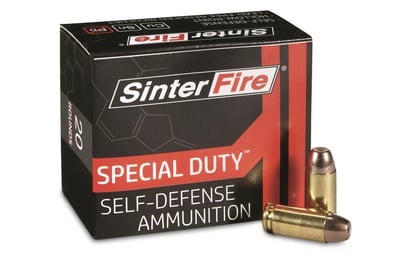 SinterFire Special Duty .40 S&W JHP 125 Grain 200 Rounds - $132.99  (Buyer’s Club price shown - all club orders over $49 ship FREE)