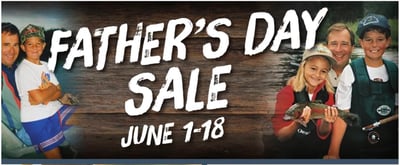 Cabela's & Bass Pro Shops Father's Day Sale (Free Shipping over $50)