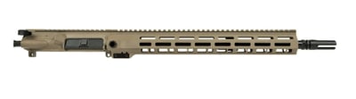 PSA "SABRE" Forged 16" 5.56 Nitride Mid-Length 5.56 15" SABRE QD Rail with Sabre Compensator Cerakote FDE - $522.49