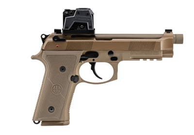 Beretta M9A4 G 9mm, 5.2" Barrel, Flat Dark Earth, 15rd - $1133.81 (email price) 