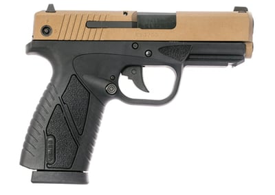 Bersa BP CC Pistol 9mm 3.3" Barrel, 8-Round Polymer - $249.44 