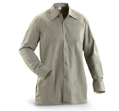 Czech Military Surplus M21 Dress Shirts, 6 Pack, New (L) - $10.79 (Buyer’s Club price shown - all club orders over $49 ship FREE)