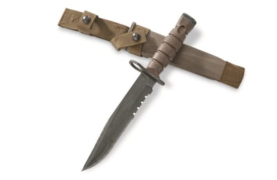 USMC Surplus Ontario OKC3S Bayonet Fighting Knife, Used - $72.98 after code "SG4717" (Buyer’s Club price shown - all club orders over $49 ship FREE)
